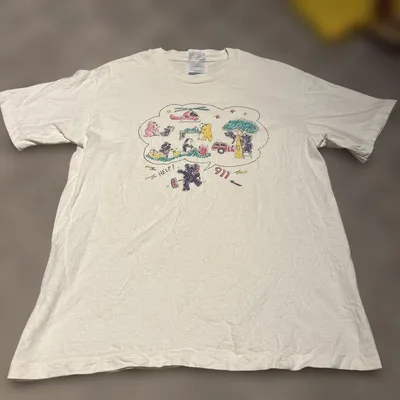 Hanes BEEFY-T 911プリント Tシャツ ホワイト M