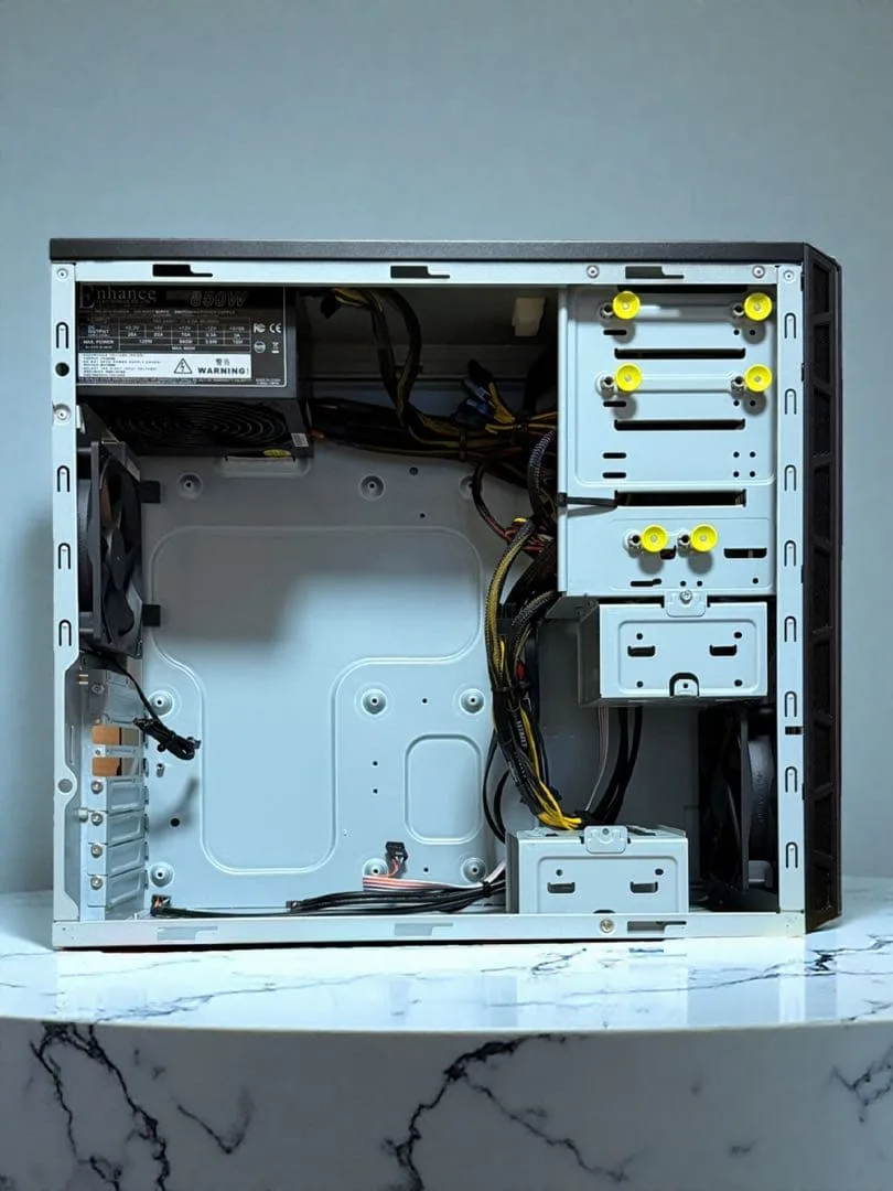 FRONTIER PCケース 850W 電源セット