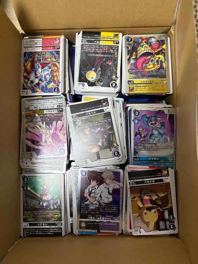 デジモンカード CHIVALROUS XIII R以下 まとめ売り 約3300枚