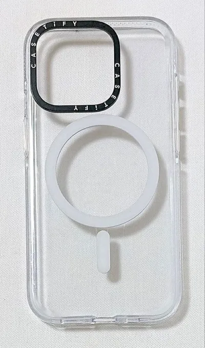 CASETIFY iPhone15pro magsafe クリア