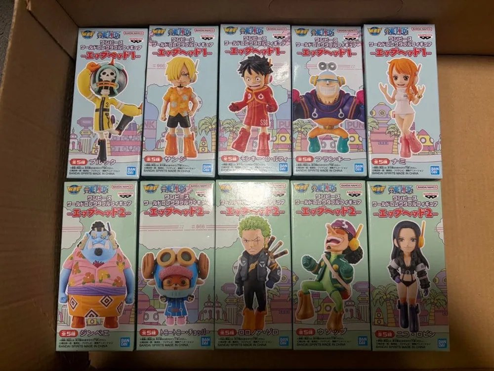 ワンピース ワールドコレクタブルフィギュア エッグヘッド 10種セット