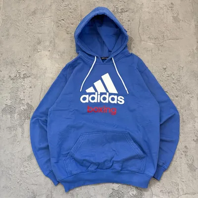 00s 【adidas】アディダス(L)スウェットパーカー*パフォーマンスロゴ