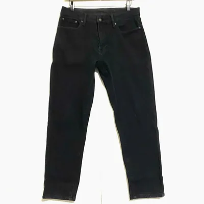 UNIQLO ユニクロ EZYウルトラストレッチジーンズ スリムフィット 黒 M