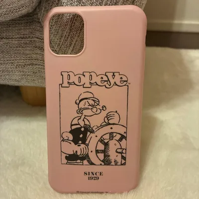 POPEYE iPhoneケース ピンク iPhone XR 11対応