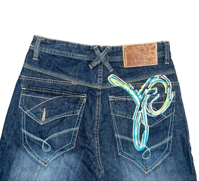 00s PELLE PELLE PAINT STREET DENIM Y2K