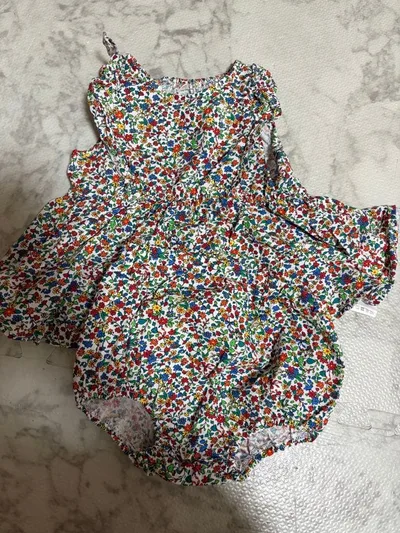 小花柄 セットアップ 90cm