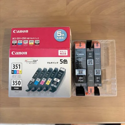Canon BCI-351+350 純正インク