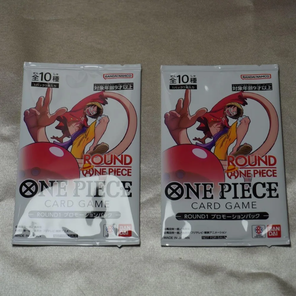 新品未開封 ワンピースカードゲーム ROUND1 プロモーションパック 2パック