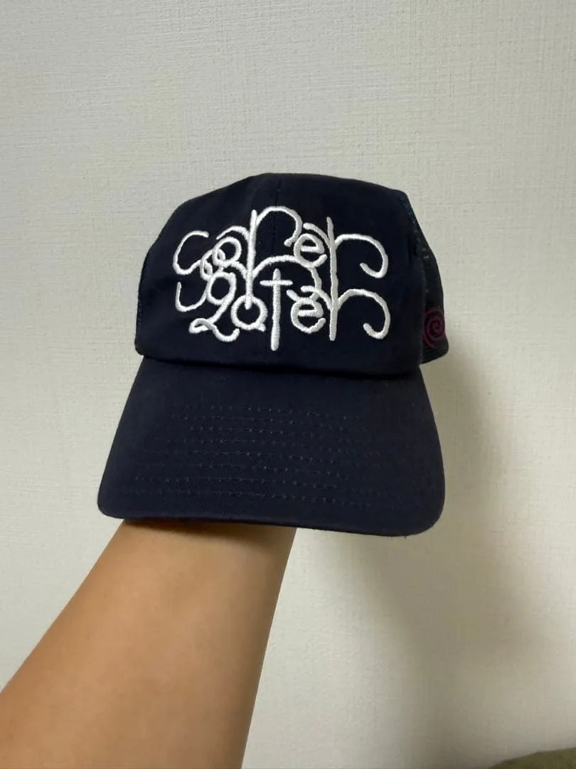 SOL soonerorlater Stem Logo Mesh Capネイビー