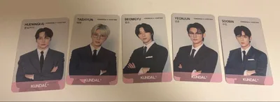 【新品未使用】TXT KUNDAL トレカ 5枚セット
