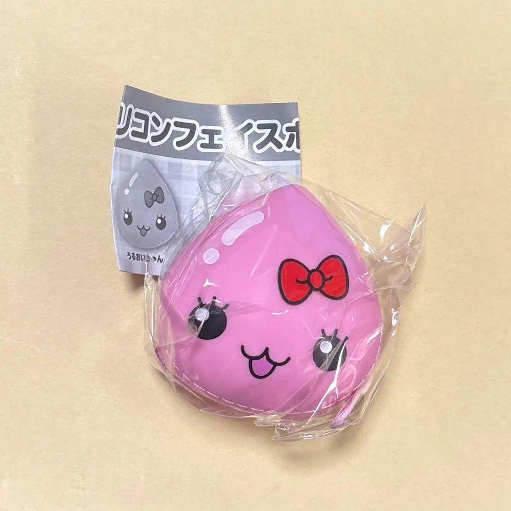 しずくちゃん シリコンフェイスポーチ ガチャ うるおいちゃん