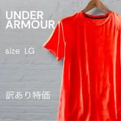 UNDER ARMOUR アンダーアーマー 半袖Tシャツ オレンジ LG メンズ
