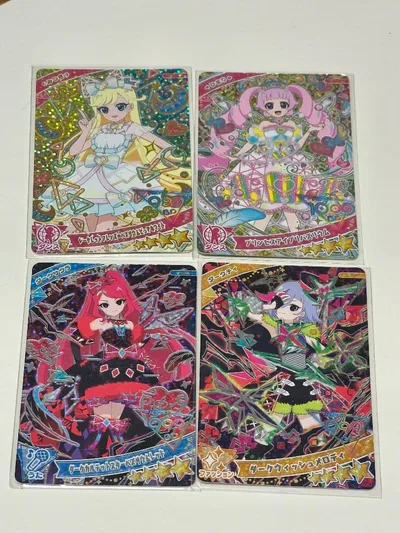 【まとめ売り】ひみつのアイプリ ♡6弾♡ 星4レアカード 4枚セット ダークチィ