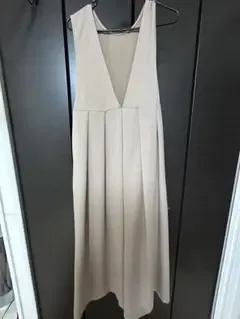 キャミワンピース ベージュ M