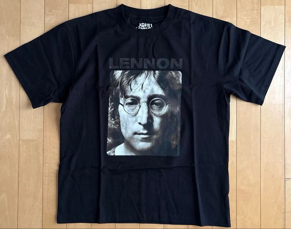 John Lennon Tシャツ ブラック Mサイズ ジョンレノン