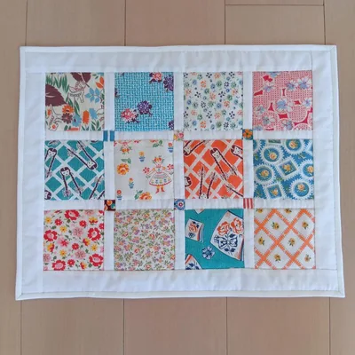 ハンドメイド フィードサック のキルト