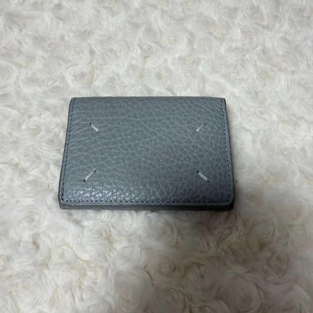 Maison Margiela 二つ折り財布 カードケース 水色