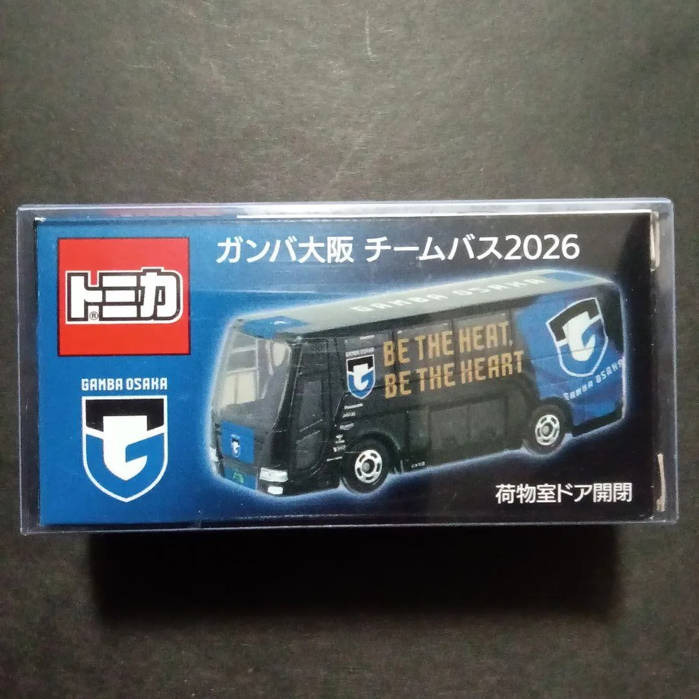 プロテクター梱包 トミカ Jリーグ ガンバ大阪 チームバス 2026 選手バス