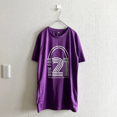 深紫 ヴィンテージ風 半袖 Tシャツ 細身シルエット S メンズ レディース