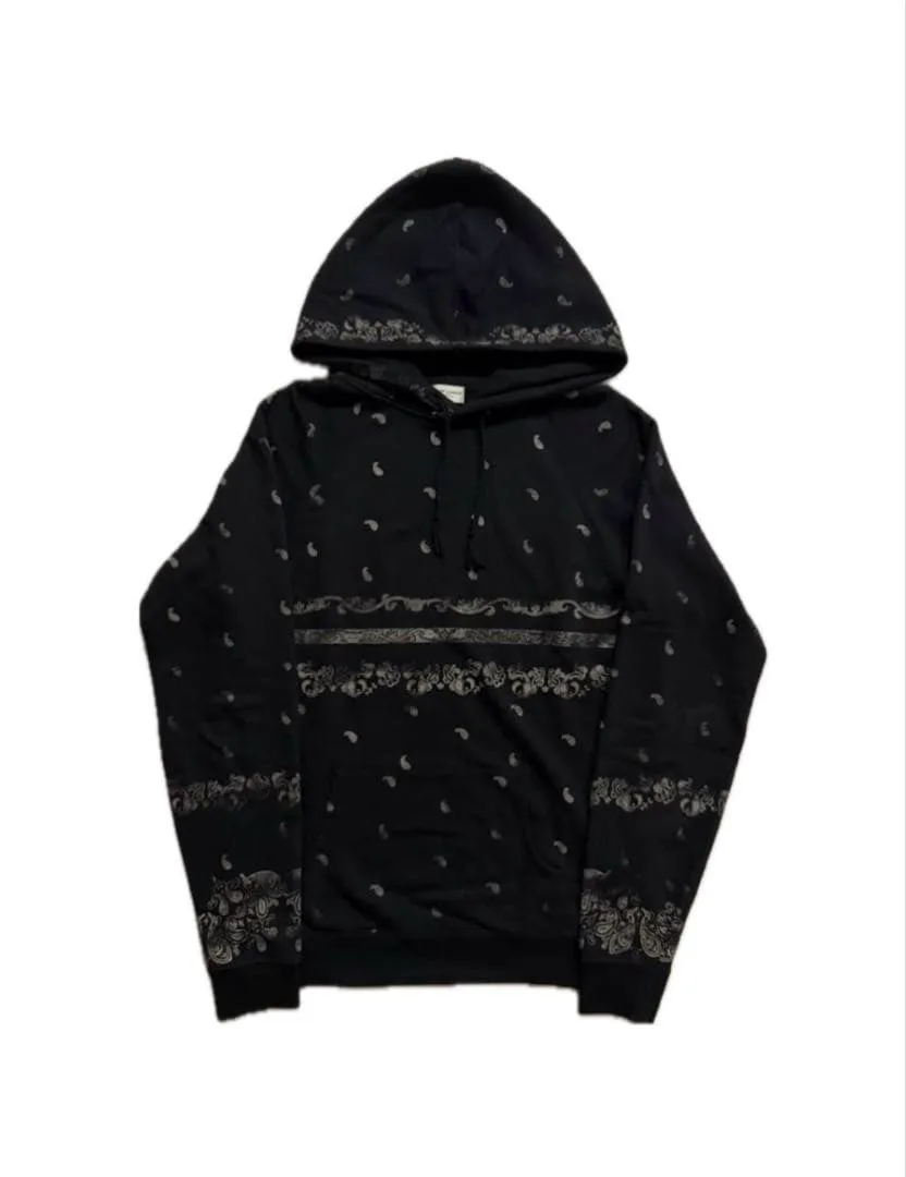 saint laurent paris ペイズリー パーカー