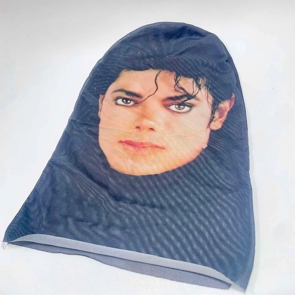 Michael Jackson メッシュ フェイスマスク マイケルジャクソン