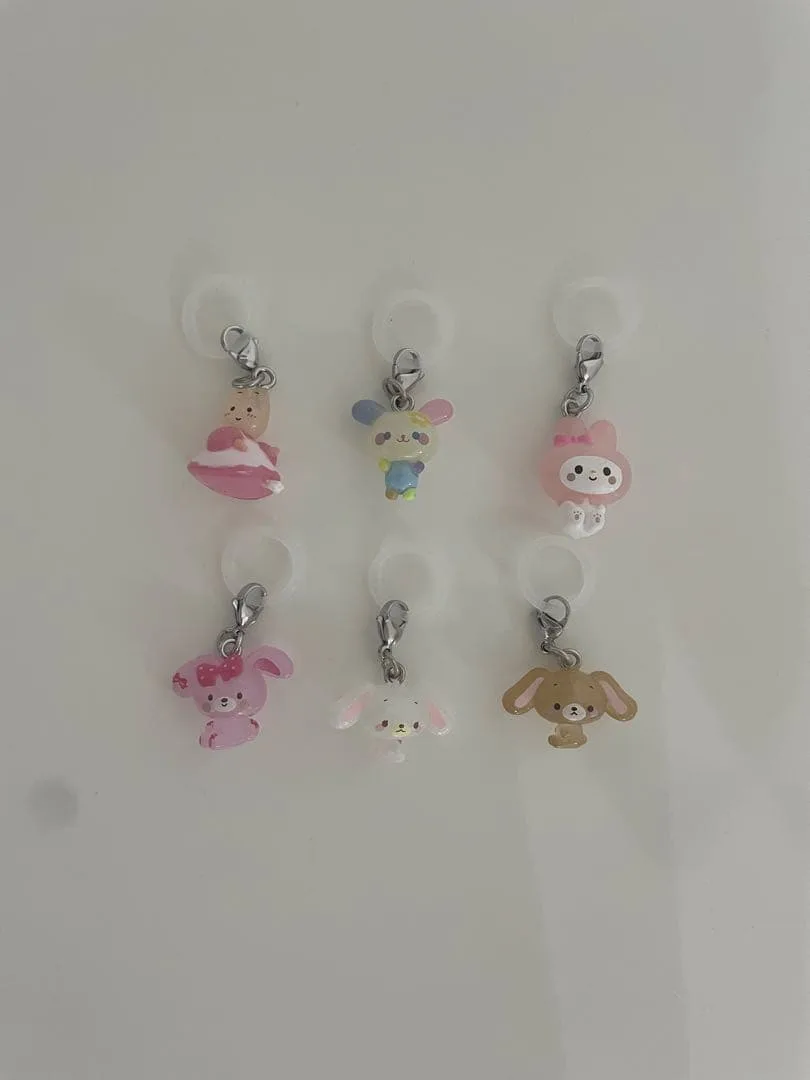 サンリオキャラクターズ ゆるっとめじるしアクセサリー コンプリートセット