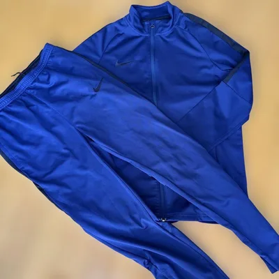 NIKE DRI-FIT ジャージ上下セット ブルー L