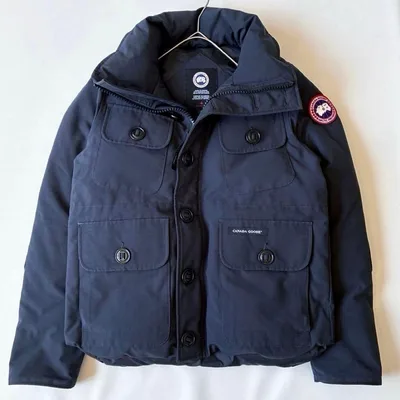 【美品】カナダグース RUSSELL PARKA 2301JM S ネイビー