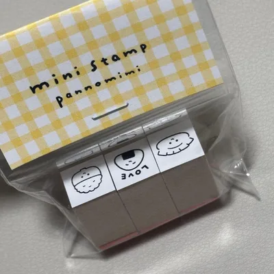 pannomimi ミニスタンプ 3点セット 新品未使用