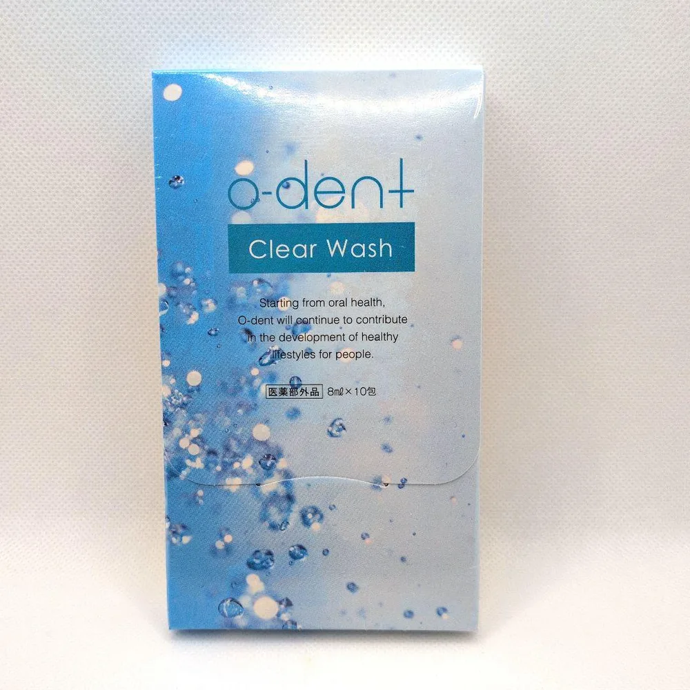 o-dent Clear Wash マウスウォッシュ 10包 [う167