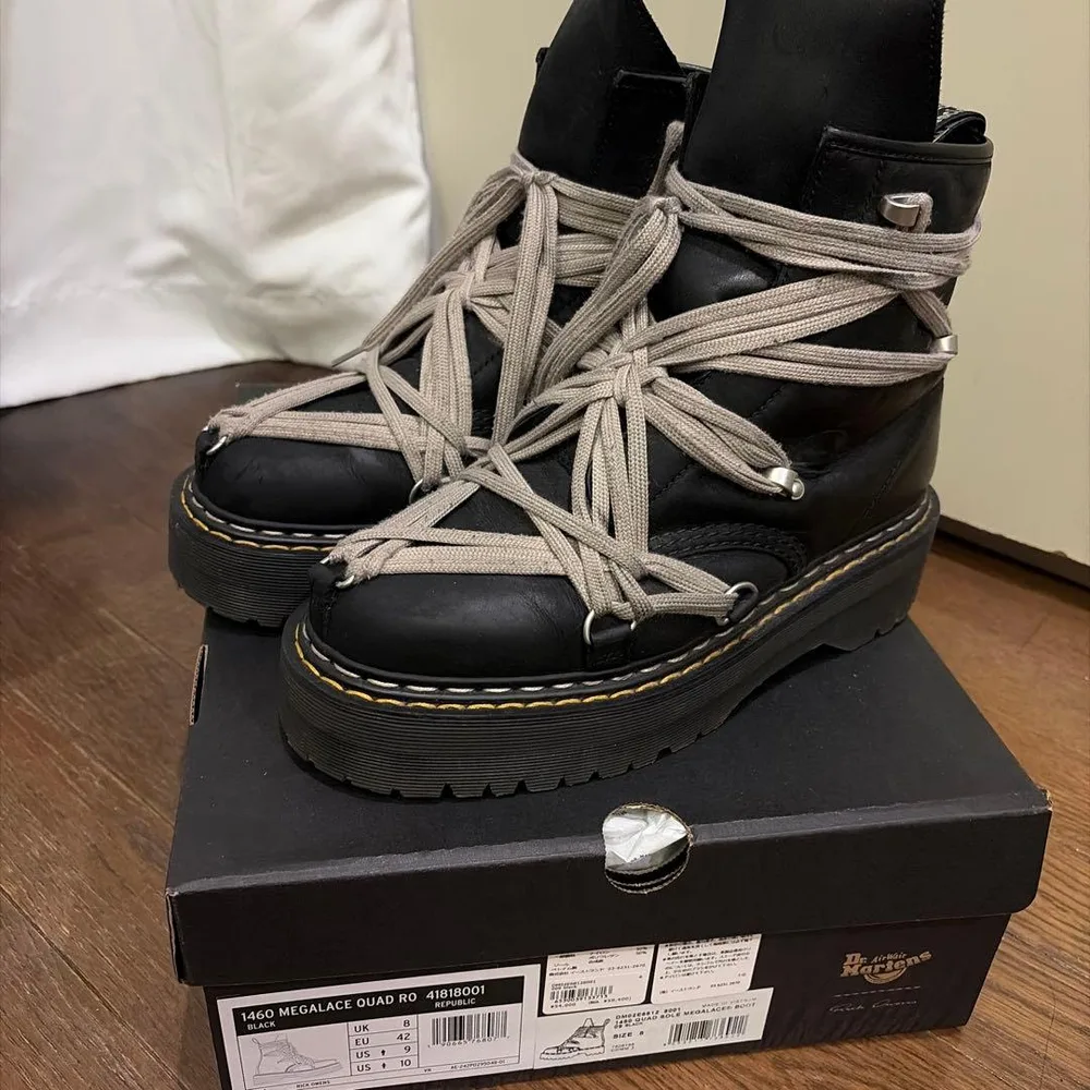 Rick OwensDr.Martens QUAD SOLE MEGALACE