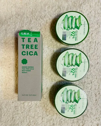 NATURE REPUBLIC 化粧水&アロエジェルセット