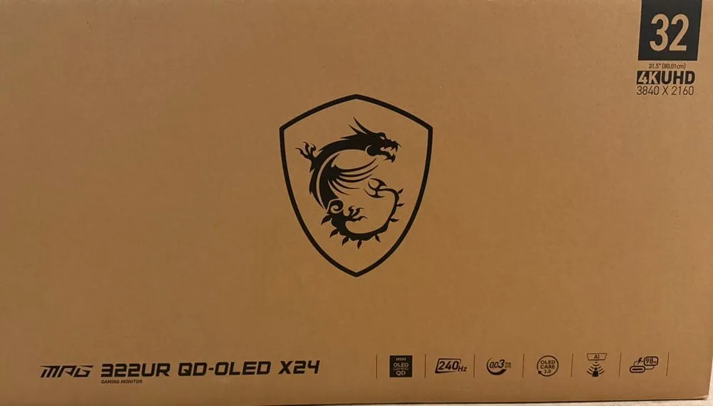 MSI MPG 322UR QD-OLED X24 ゲーミングモニター