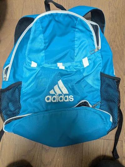 adidas ボールバッグ ブルー