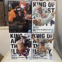 ワンピース フィギュア 4種セット ルフィ 黒ひげ