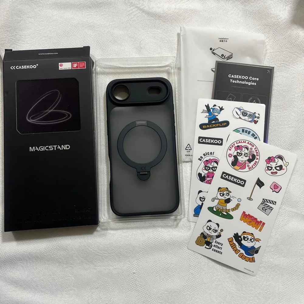 CASEKOO iPhone Air ケース MagSafe対応 マットブラック