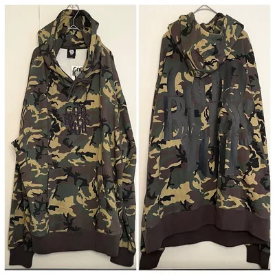 【超レア★カモフラ★新品未使用】GOD BLESS YOUパーカー★XLサイズ★