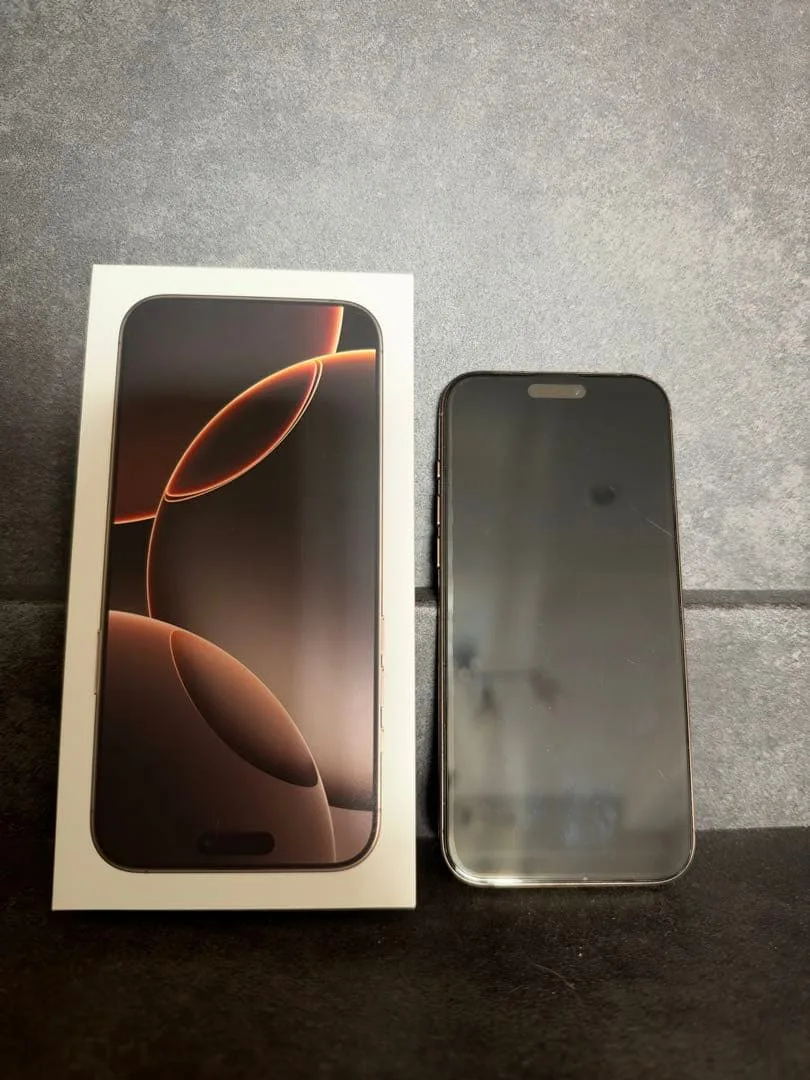 【最終値下】iPhone 16 Pro Max 256GB デザートチタニウム