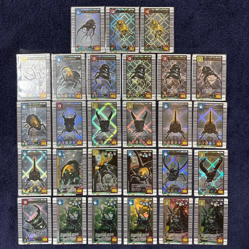 甲虫王者ムシキング 銀レア つよさ180 レアカード まとめ売り 希少
