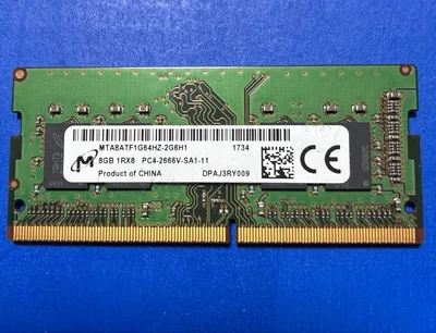 Micron 8GB ノートPC用メモリ PC4-2666