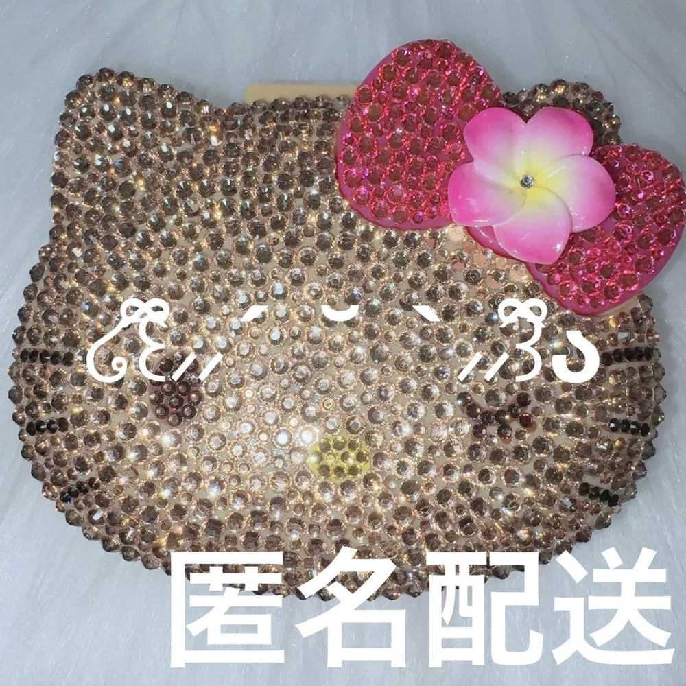 サンリオ 日焼けキティ つけまつげケース デコ ピンク