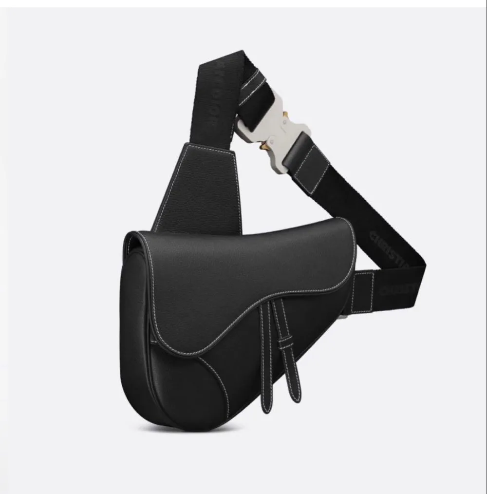 【週末セール】DIOR Saddle ショルダーバッグ ブラック