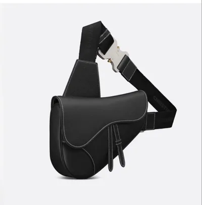 【週末セール】DIOR Saddle ショルダーバッグ ブラック