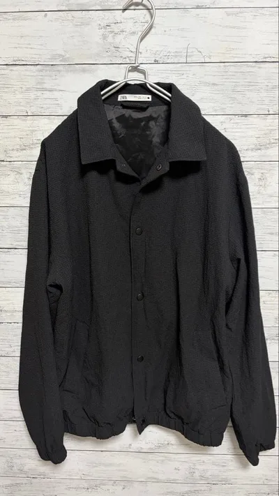 【モード】赤西着 ZARA ザラ ブルゾン ジャケット ブラック