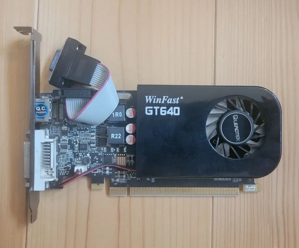 Leadtek WinFast GT640 本体