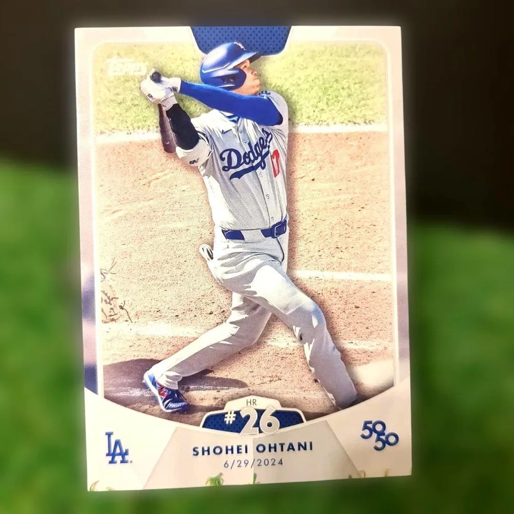 大谷翔平 Topps 50/50 Club #26号HR カード 美品 即日発送