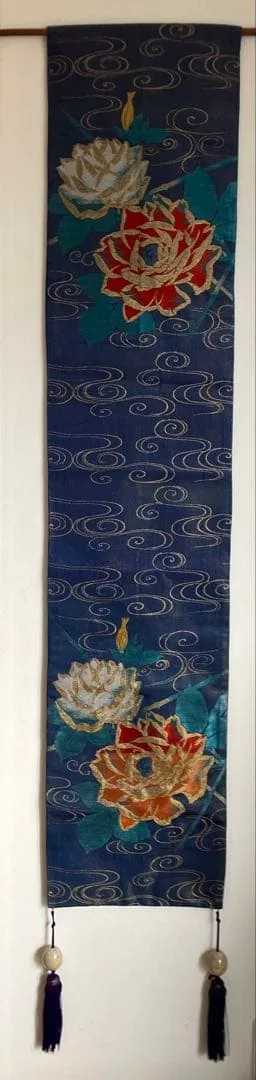 帯 リメイク タペストリー テーブルセンター