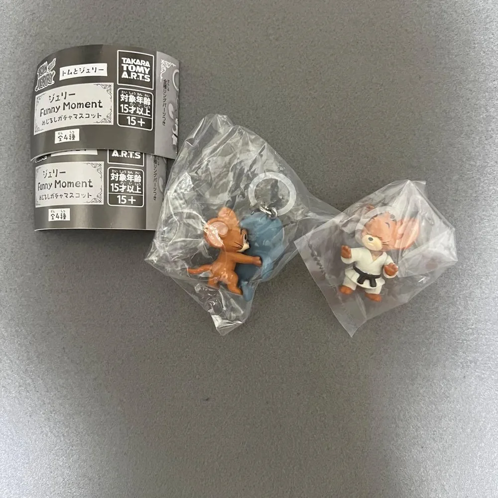 トムとジェリー めじるしアクセサリー 新品未開封 セット ジェリー 魚 柔道