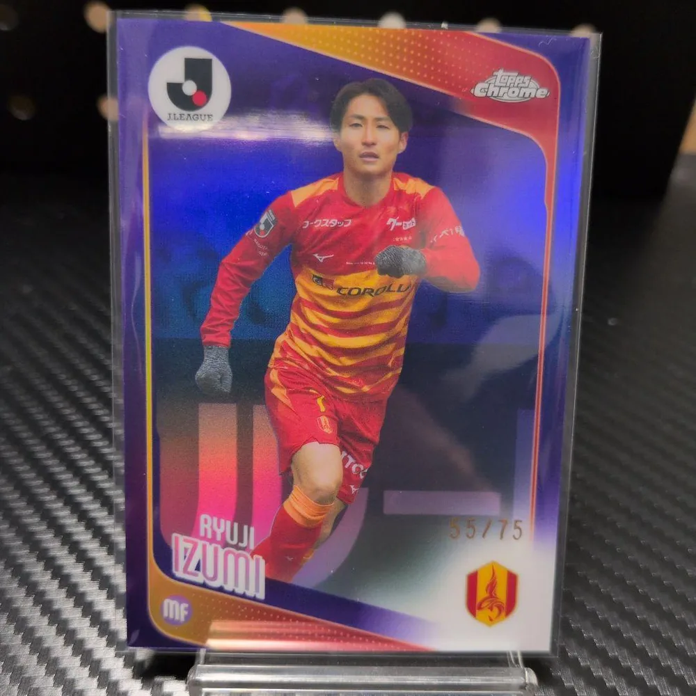 和泉竜司 Topps Chrome Jリーグ 75シリ