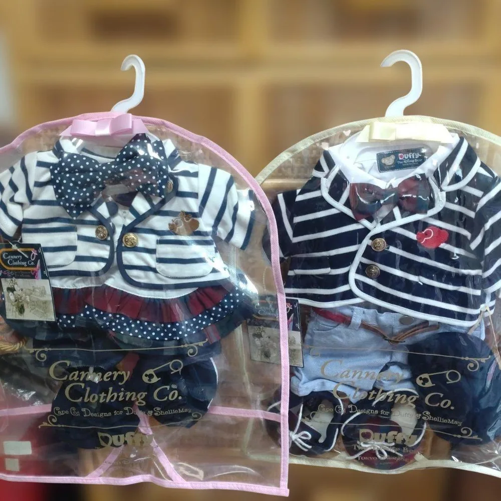 ディズニーぬいぐるみダッフィー シェリーメイ コスチューム 2点セット